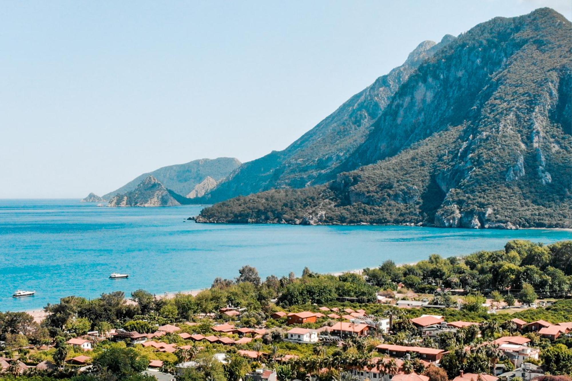 Azur Hotel Çıralı Exteriör bild